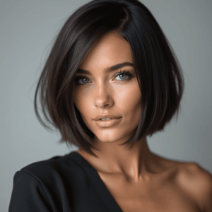Clip-In Side Part Human Hair Bangs (Non-Remy)