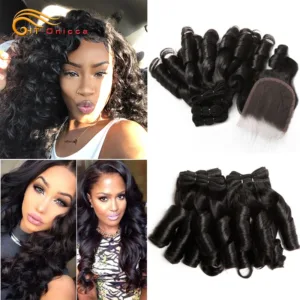 Ombre Loose Wave Bundles with Closure (T1B/30/99J)