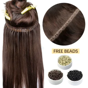 Invisible Hole Flat PU Tape Human Hair (25cm, 40-50g)