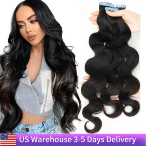 MRS HAIR Body Wave Tape-In Extensions (Remy)