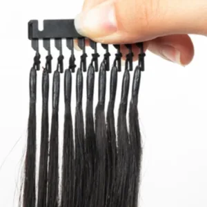 MRS HAIR 6D Human Hair Extensions (50g, 100 strands, Non-Remy)