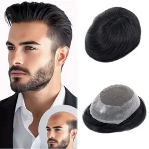 Australia Base 7x9 Men's Toupee (Lace/PU, 6inch)