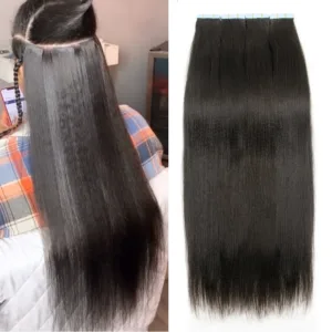 MRS HAIR Light Yaki Tape-In Extensions (12-26inch, 20pcs, Remy)