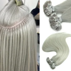 Custom Flat Keratin Tip Extensions (12-20inch, 50 strands)