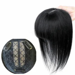 Anemone Human Hair Topper Bangs (Straight, Non-Remy)