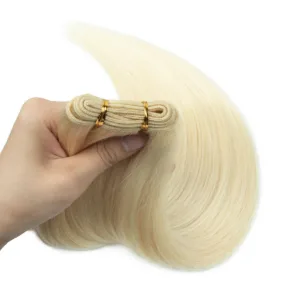 Blonde Human Hair Bundles (Sew-In, Double Weft, 50g, 12-24inch, Remy)