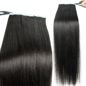 Long Light Yaki Tape-In Extensions (26-30inch, 50g, Remy)