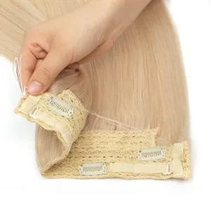 MRSHAIR Invisible Wire Line Clip-In Extensions (12-24inch)
