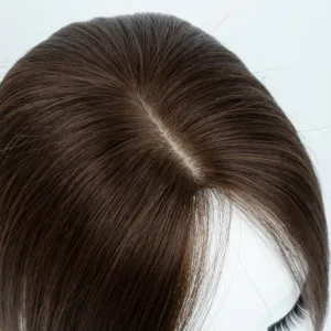 Human Hair Topper with Clips (Remy)