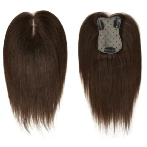 Human Hair Topper with Clips (Remy)