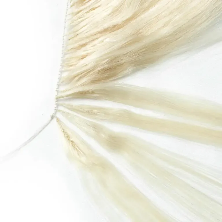 Invisible Feather Tip Hair Bundles (Blonde, 40cm, 100 strands)