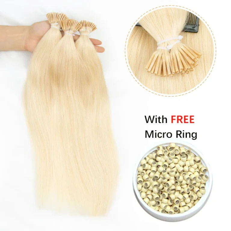 I Tip Keratin Human Hair Extensions (12-24inch)