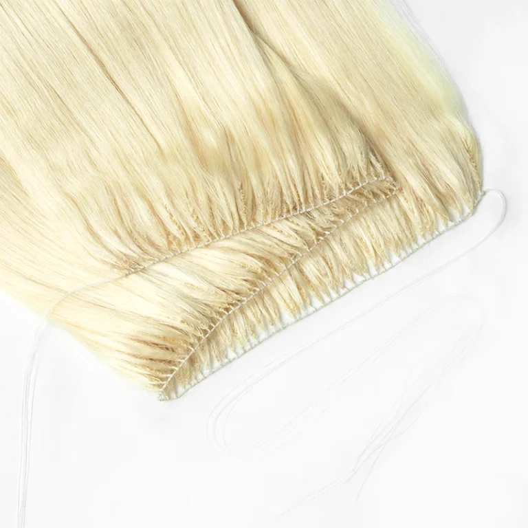 Invisible Feather Fish Line Hair Bundles (Non-Remy, 100 strands)