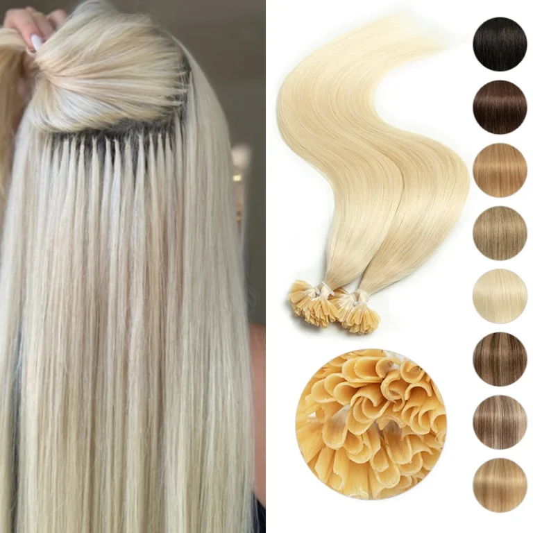 U Tip Fusion Human Hair Extensions (12-24inch, 50pcs)