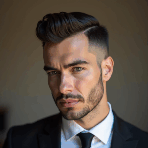 V-Shape Forehead Frontal Hairpiece (Men, Non-Remy)